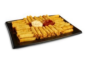 Spring Rolls su daržovėmis saldžiarūgštis/pikantiškas padažai 60 vnt Rinkinio kaina 18€